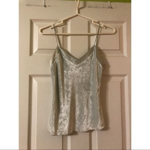 Elegant Velvet and Silk Cami